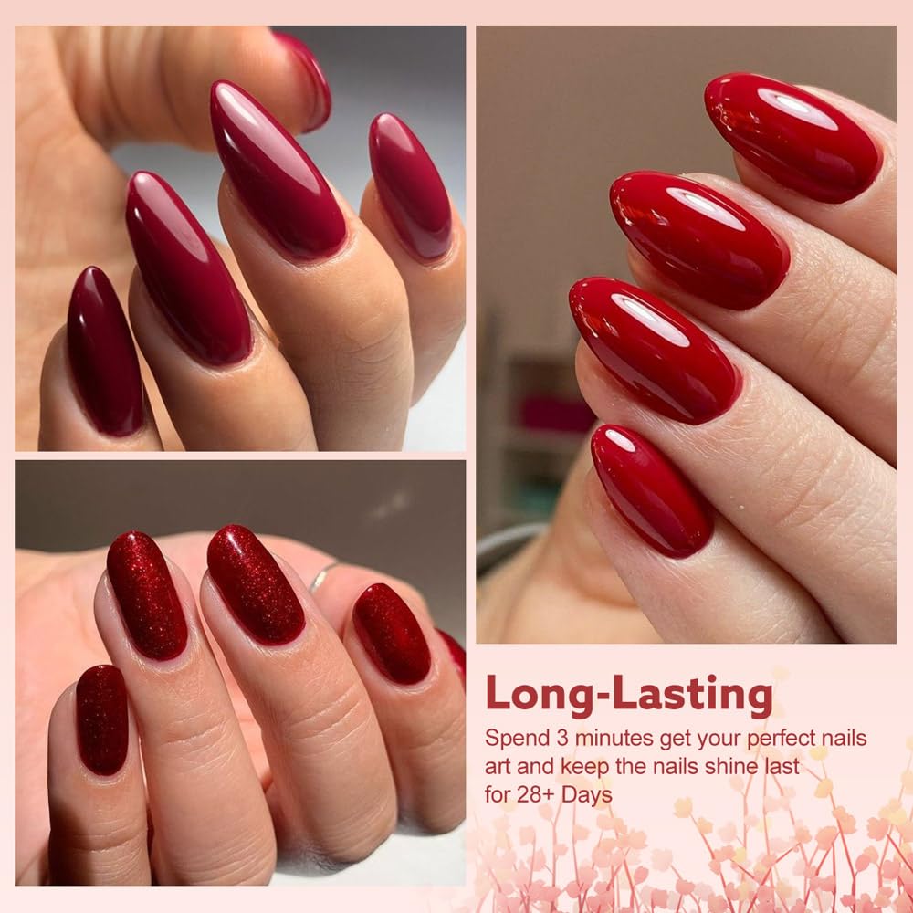 CANNI 30Pcs 9ml HEMA-free Gel Nail Polish Set – Soak-Off LED Home Manicure Kit
