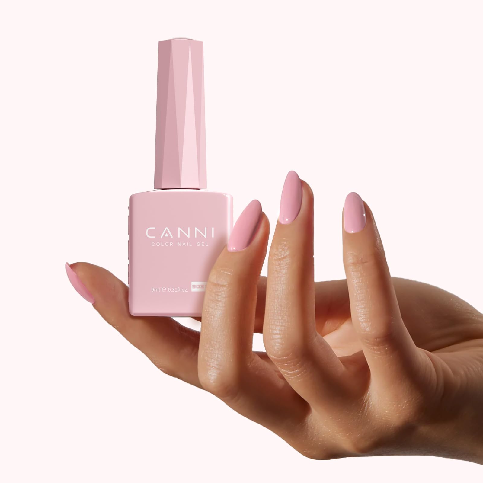 CANNI 6-Piece 9ml Pastel Gel Nail Polish Set – HEMA-Free, Long-Lasting Candy Colors