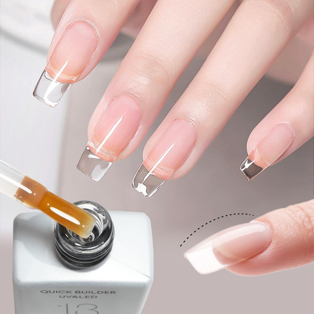 CANNI Quick Builder Nail Gel Set – 6x9ml for Nails Strengthening, Extensions & DIY Home Manicure