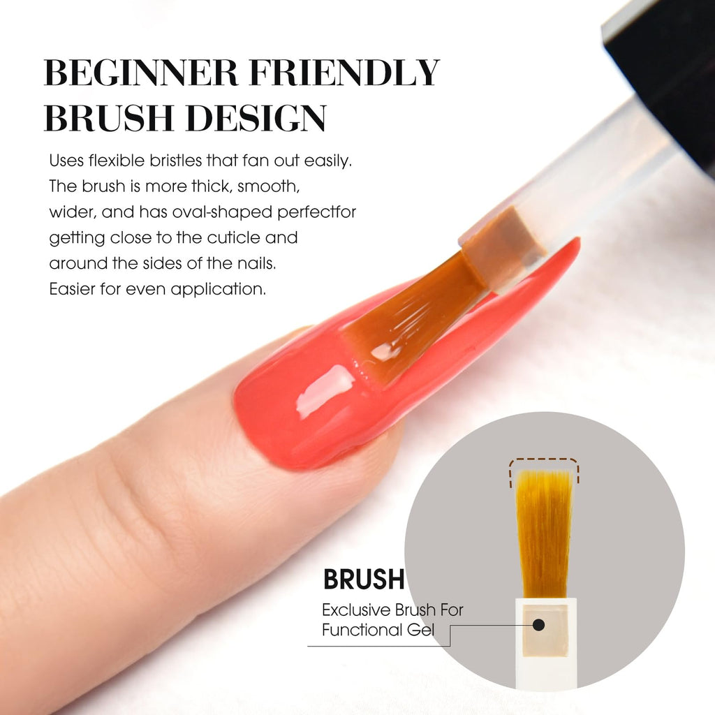 CANNI CC3 Jelly Gel Nail Polish Set - 30Pcs Hema-Free, High-Gloss, Soak Off UV