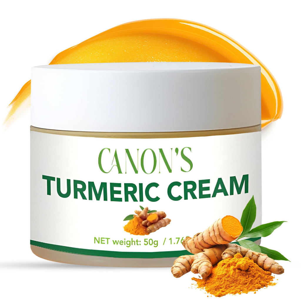 Canon’s Beauty Collection Lightweight Vitamin C Turmeric Face Cream – Daily Hydration Moisturizer (1.76 fl oz)
