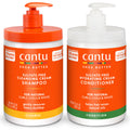 Cantu Shea Butter Shampoo & Conditioner for Natural Hair – Sulfate-Free Hydration (25 fl oz, Pack of 2)
