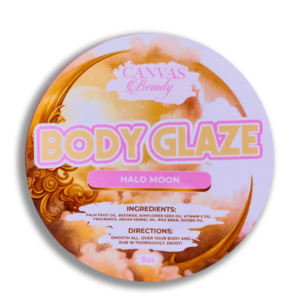 Canvas Beauty Body Glaze Halo Moon — Non-Greasy Hydration for Soft, Glowing Skin