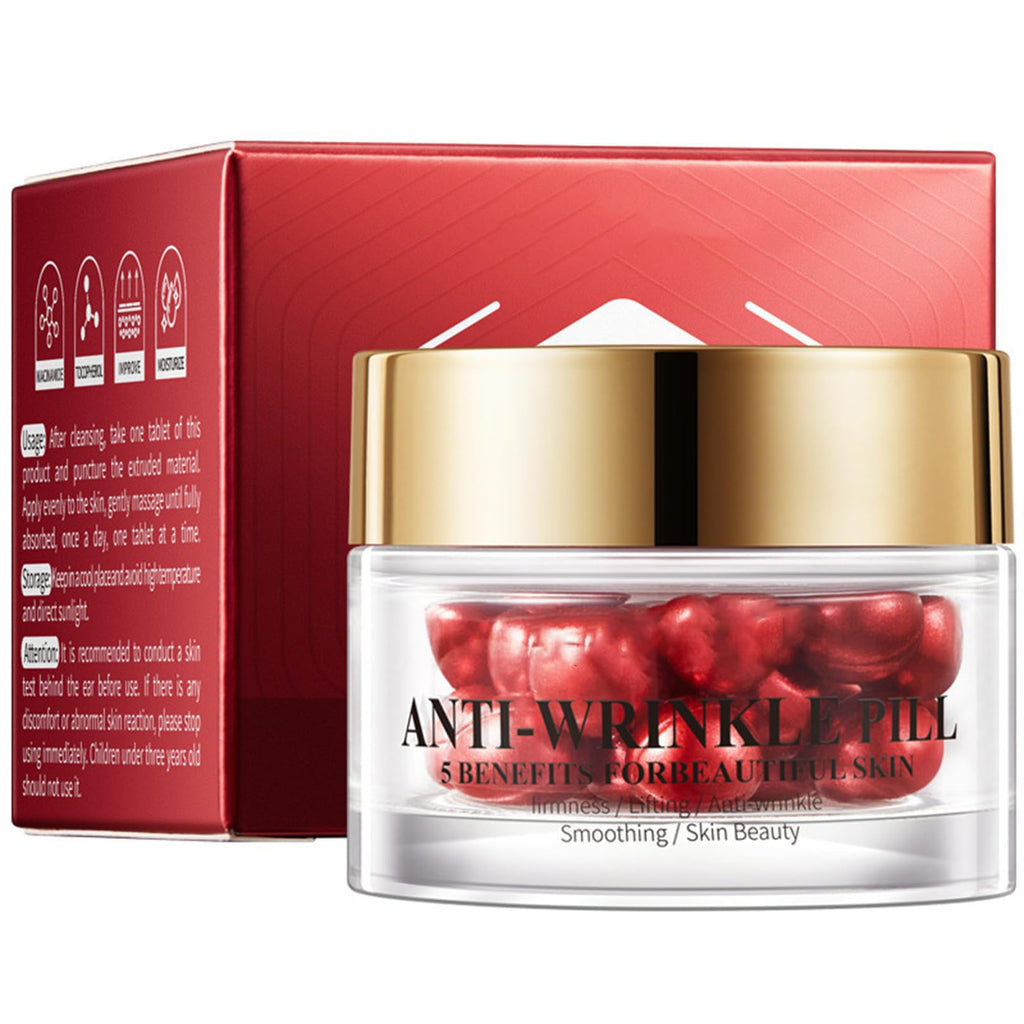 Cappuvini Anti-Wrinkle Pill Serum & Essential Oil – Natural Anti-Aging Duo