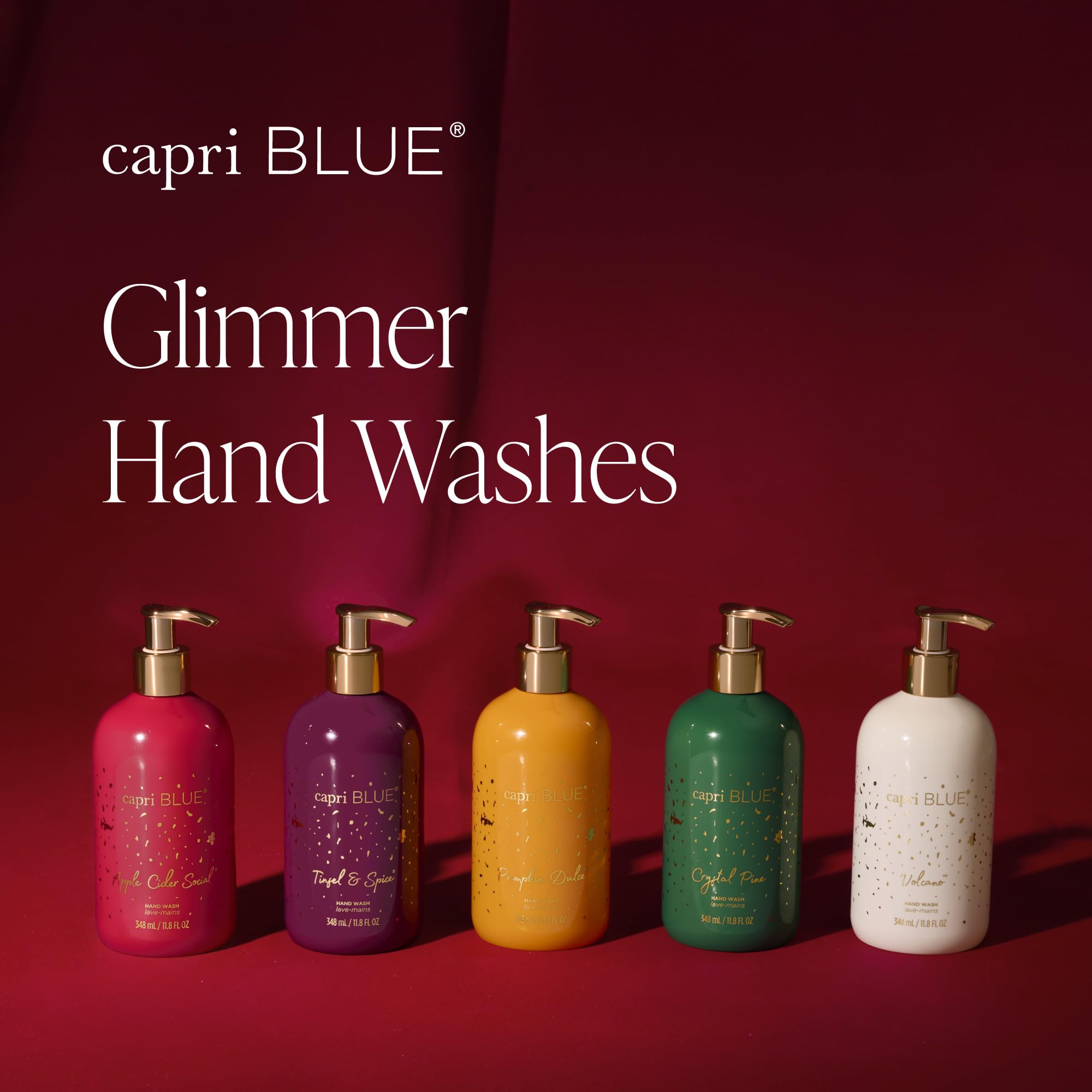 Capri Blue Pumpkin Dulce Hand Wash – Hydrating Liquid Soap with Pump (11.8 oz)