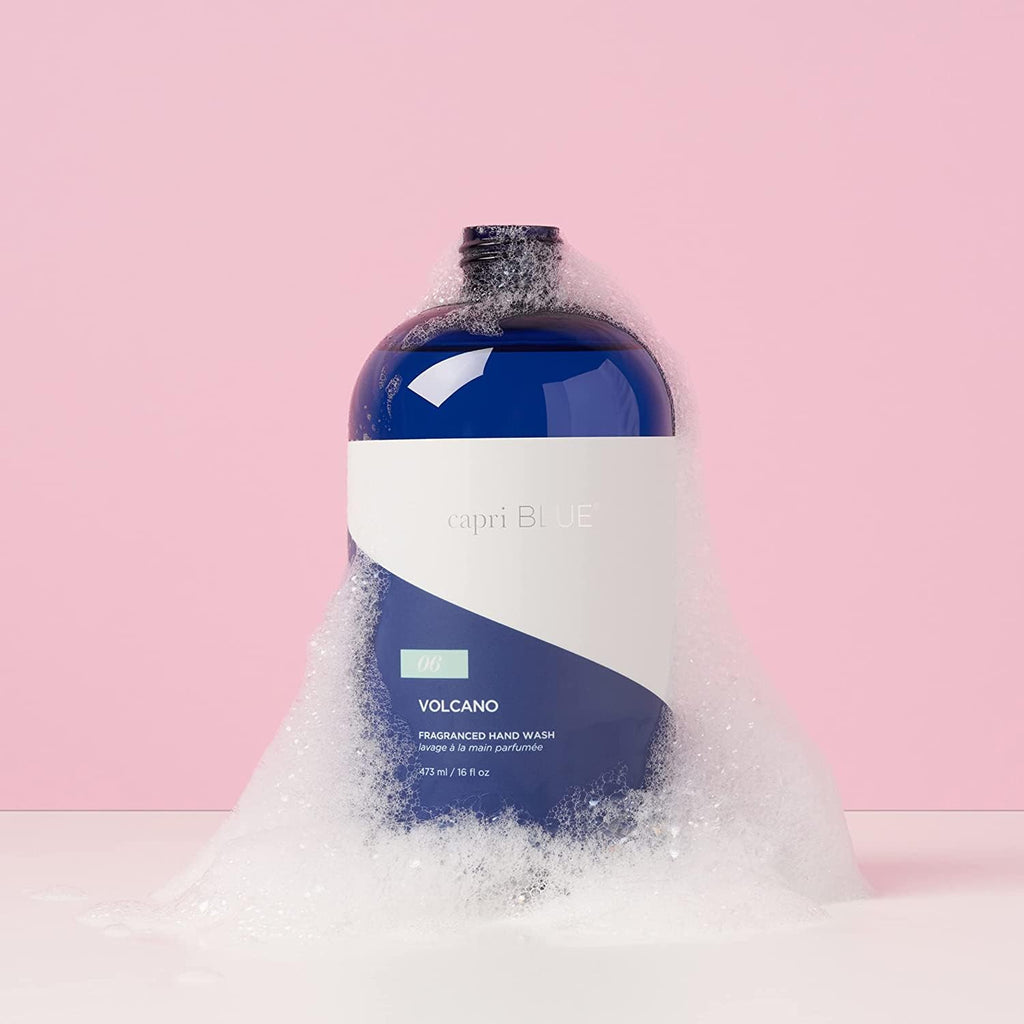 Capri Blue Hand Wash Refill Volcano – Moisturizing Liquid Soap, 16 oz | Gluten-Free, Paraben-Free, Sulfate-Free
