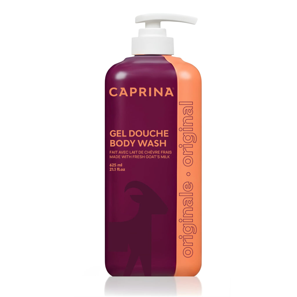Caprina Fresh Goat Milk Body Wash – ORIGINAL Formula, 625 ml