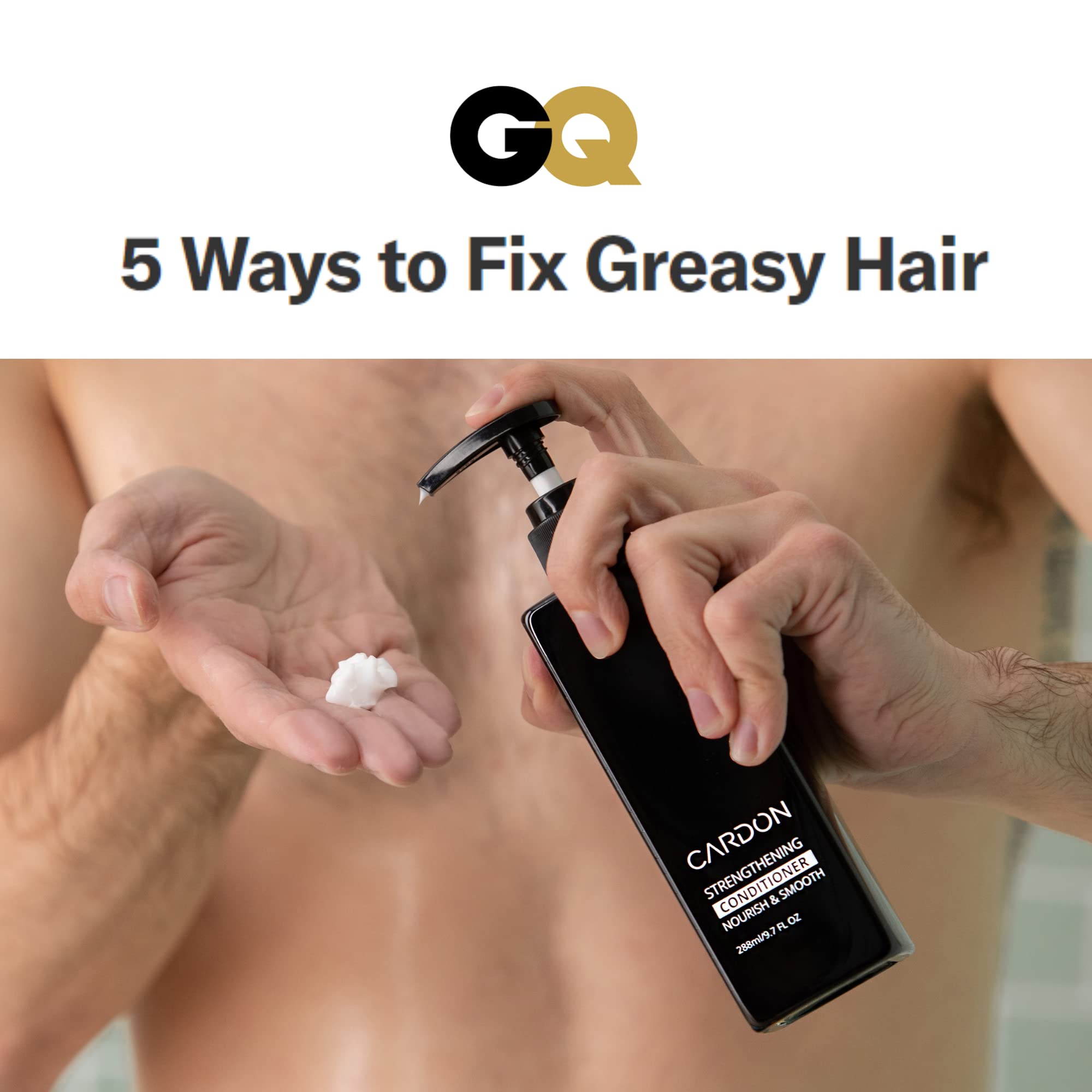Cardon Hair Growth Conditioner for Men – Niacinamide & Vitamin B5 for a Healthy Scalp