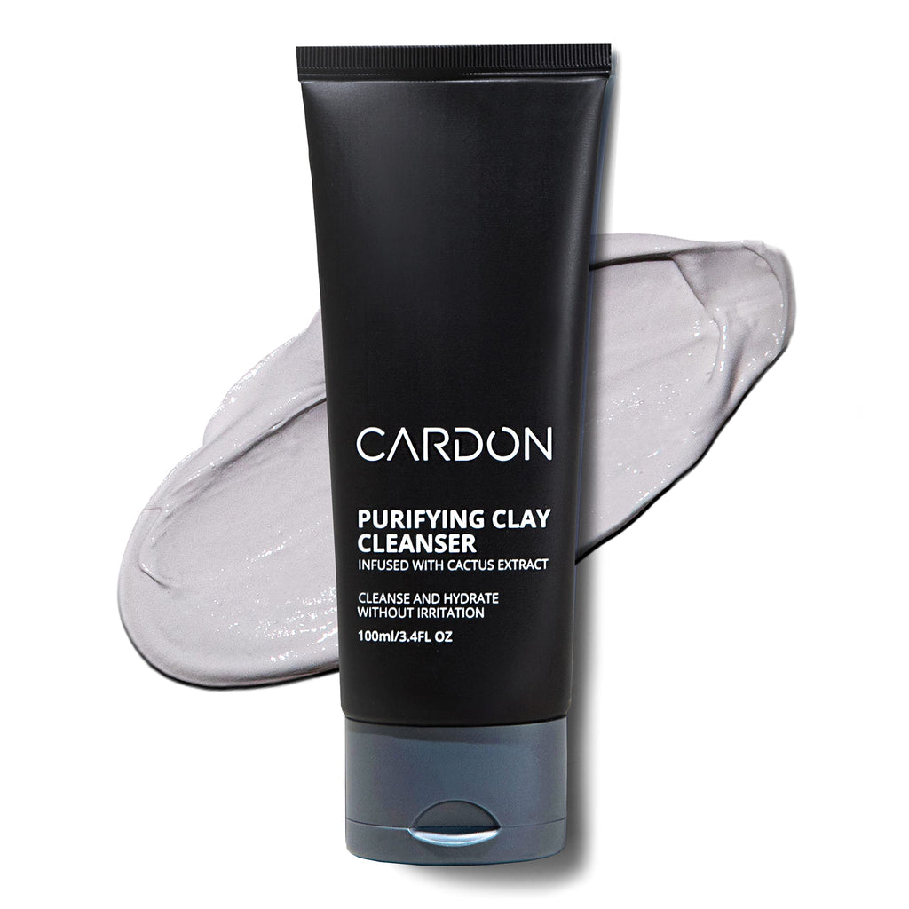 Cardon Men's Deep Pore Cleaning Clay Face Wash — 4x Better Than Charcoal