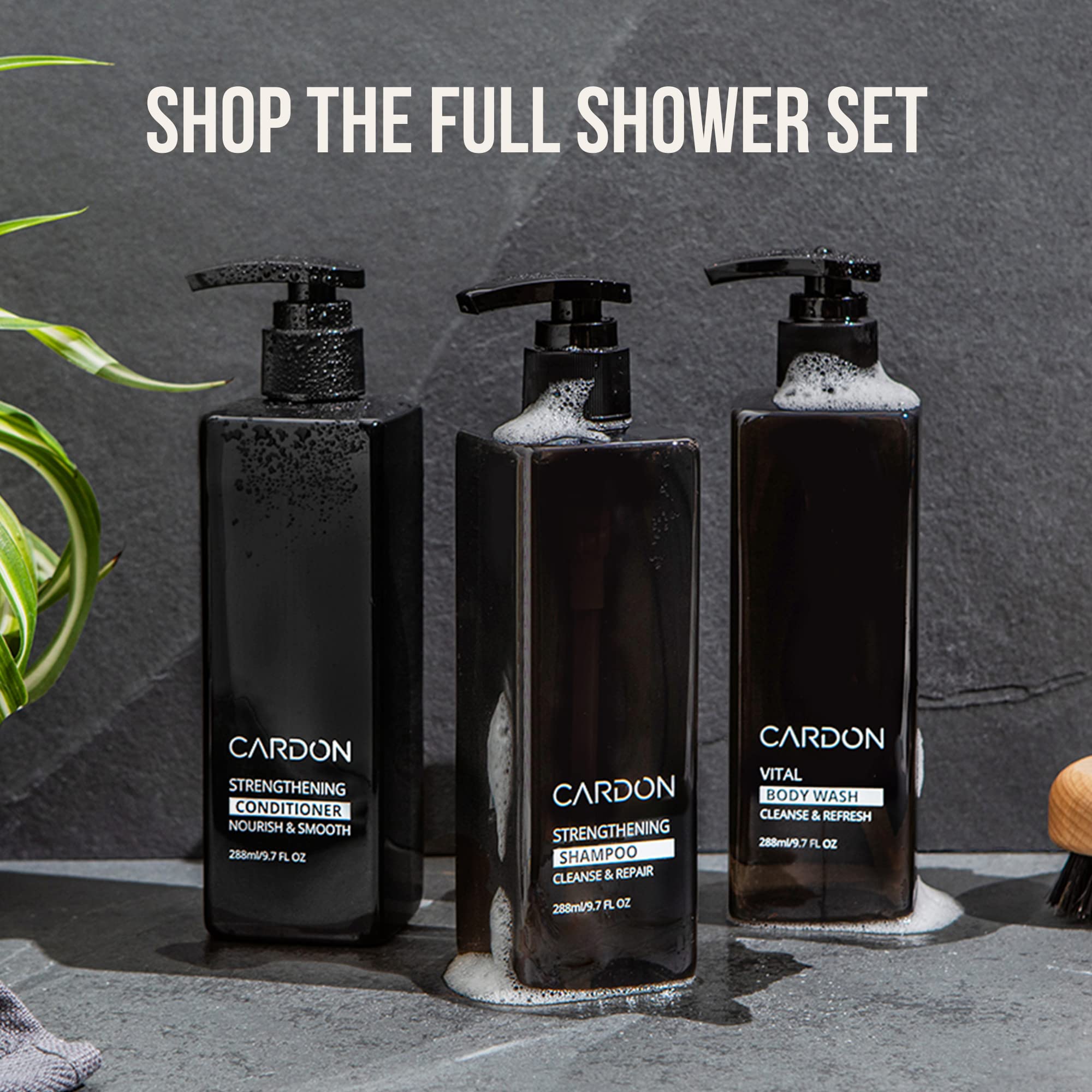 Cardon Acne Clearing Men's Body Wash – Korean Skincare with Green Tea, Sea Buckthorn & Cica
