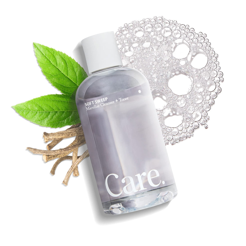 Care Skincare Soft Sweep Micellar Cleanser & Toner – Alcohol-Free, Hydrating, Rinse-Free (8 fl oz)