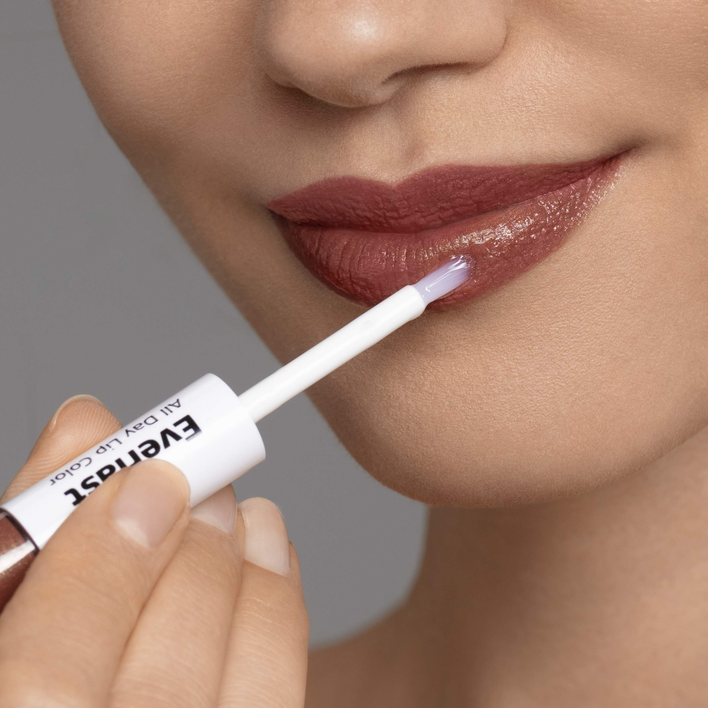 Careline Everlast Lip Color #706 Milk Chocolate – 2-Step Lip Color with Gloss Finish