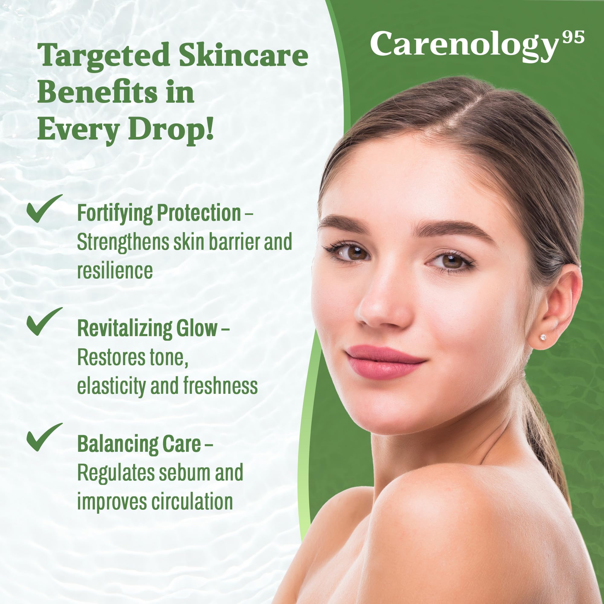 Carenology 95 RE BLUE Regenerating Serum – Instant Hydration 50ml