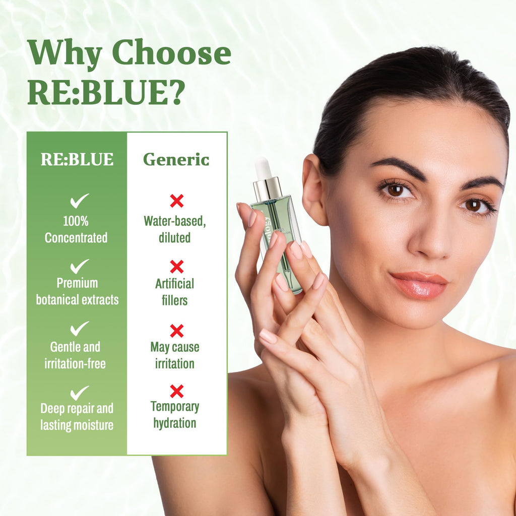 Carenology 95 RE BLUE Regenerating Serum – Instant Hydration 50ml