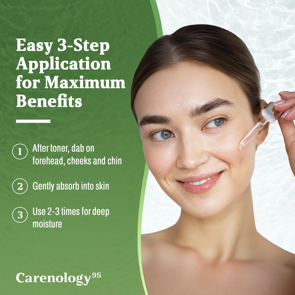 Carenology 95 RE BLUE Regenerating Serum – Instant Hydration 50ml
