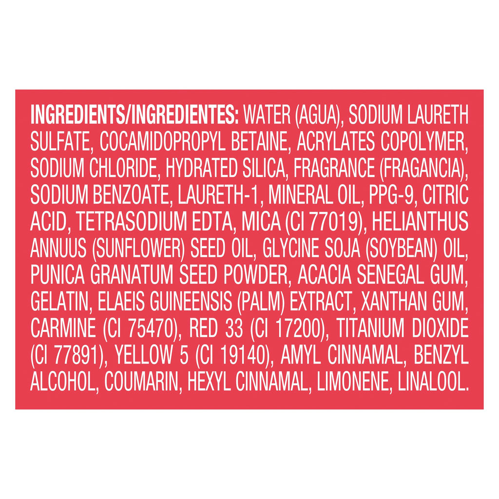 Caress Tahitian Pomegranate & Coconut Milk Body Wash – 20oz Twin Pack | Moisturizing & Exfoliating