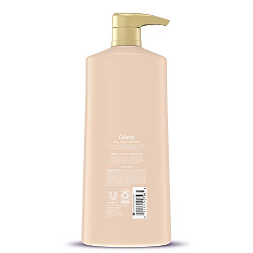 Caress Hydrating Body Wash with Pump — SilkEssence for Silky Soft Skin (25.4 oz)