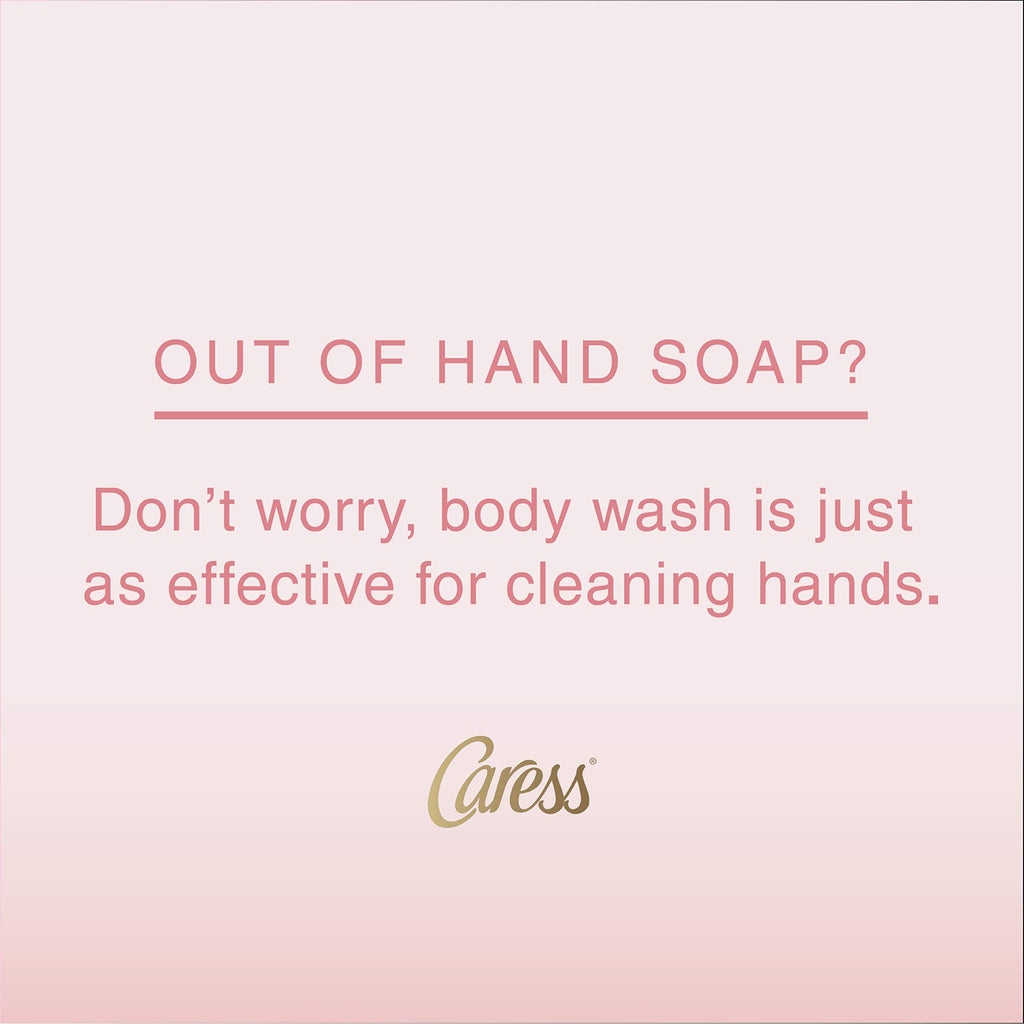 Caress Hydrating Body Wash with Pump — SilkEssence for Silky Soft Skin (25.4 oz)