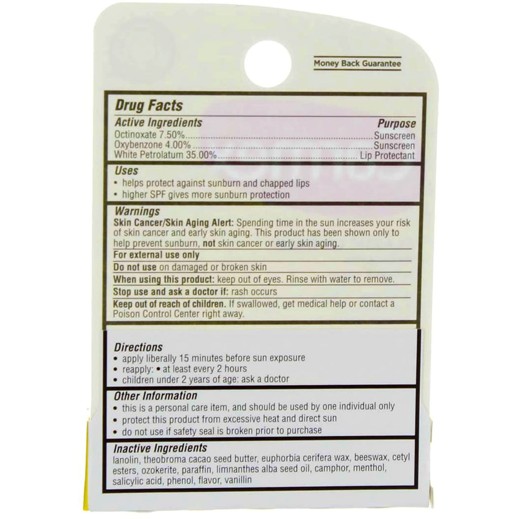 Carmex Classic Lip Balm SPF 15 - 12-Pack 0.15 oz Tubes | Lip Care & Sun Protection