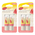 Carmex Comfort Care Lip Balm Sticks with Colloidal Oatmeal & Watermelon Blast, 4-Count (2 Packs of 2)