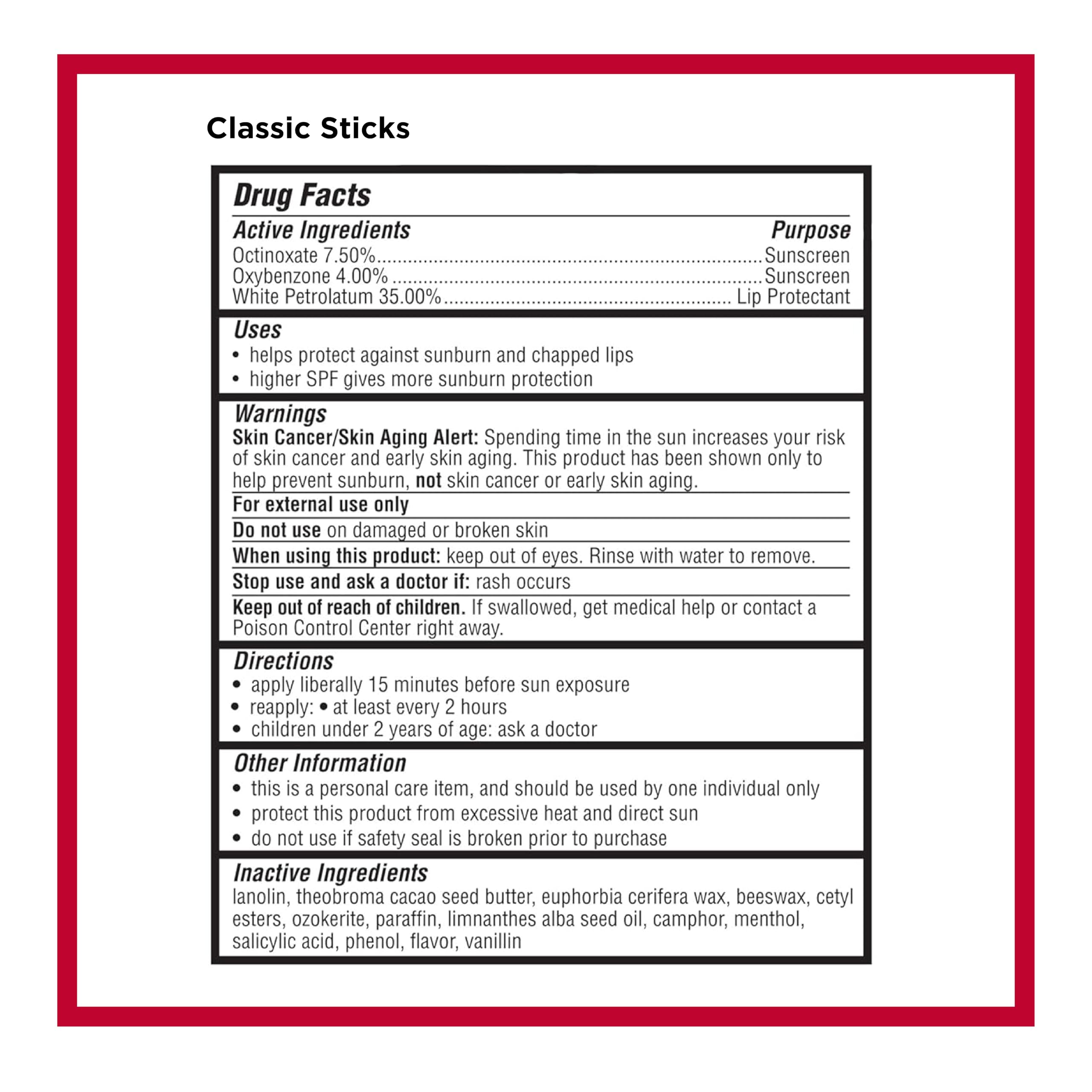 Carmex Classic Medicated Lip Balm Pack – 9-Count Variety (7 Tubes, 2 Sticks) | SPF 15