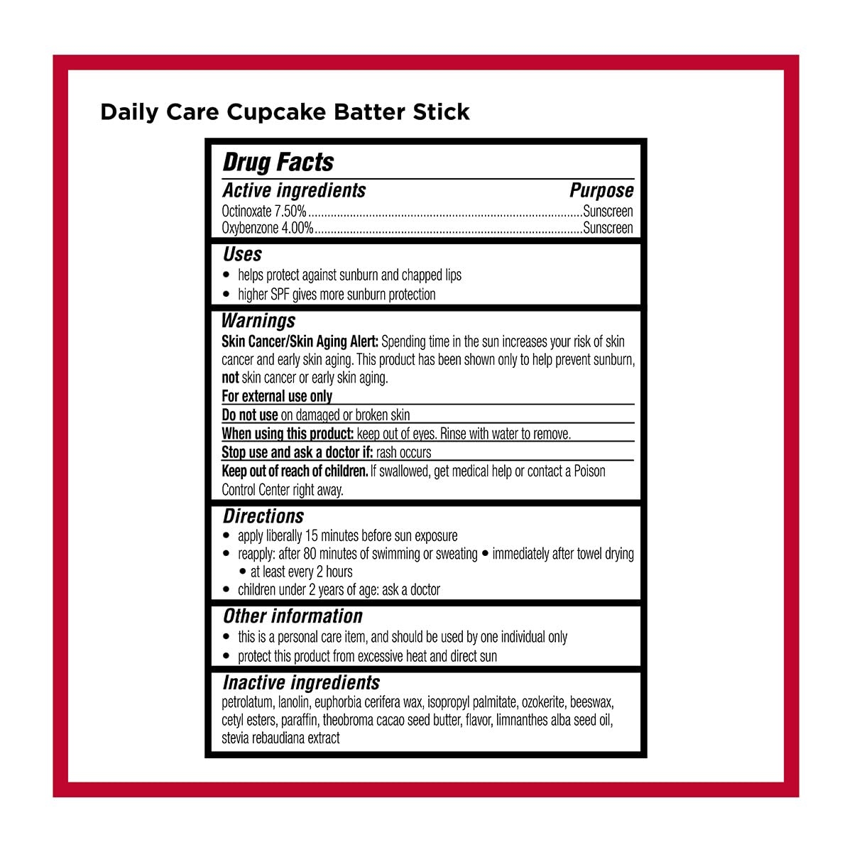 Carmex Daily Care Moisturizing Lip Balm Pack SPF 15 – Strawberry & Cupcake Batter (9 Count) | Cruelty-Free Lip Care