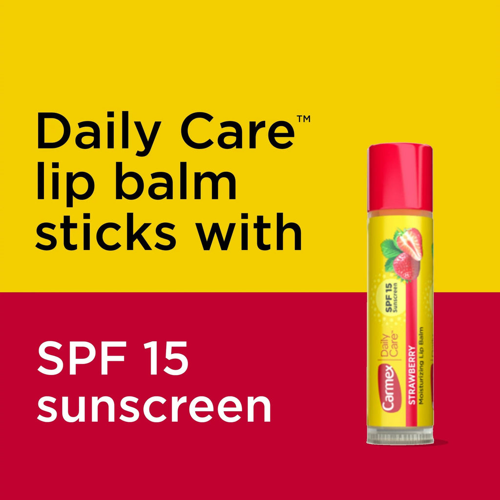 Carmex Daily Care SPF15 Variety Pack - 2 Pack (3 Lip Sticks Each)