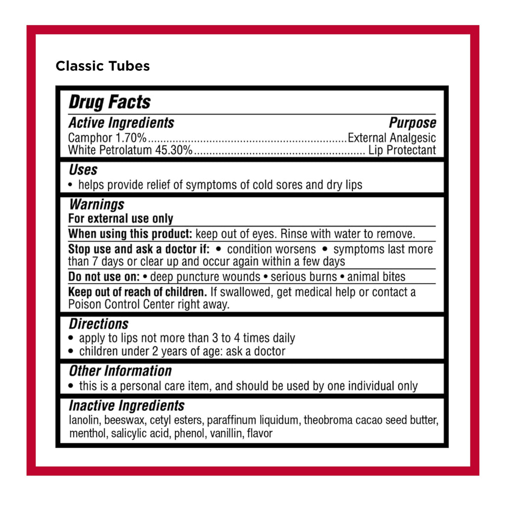 Carmex Classic Medicated Lip Balm Pack – 9-Count Variety (7 Tubes, 2 Sticks) | SPF 15