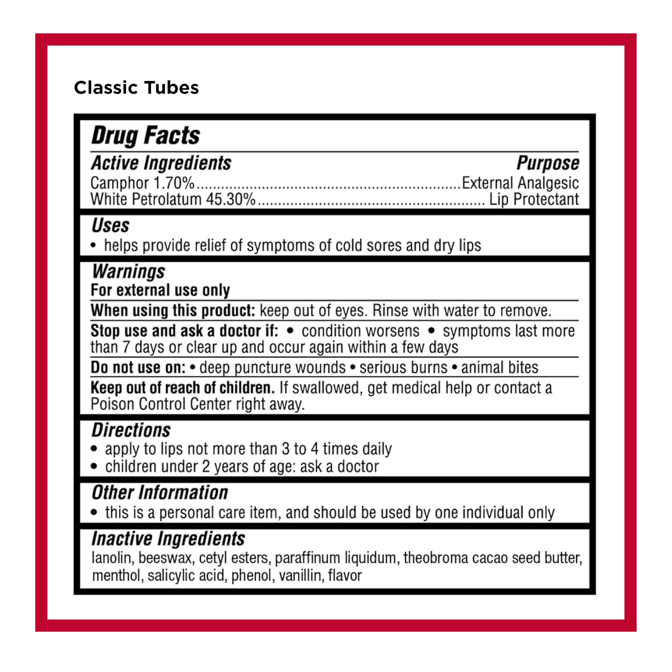 Carmex Classic Medicated Lip Balm Pack – 9-Count Variety (7 Tubes, 2 Sticks) | SPF 15