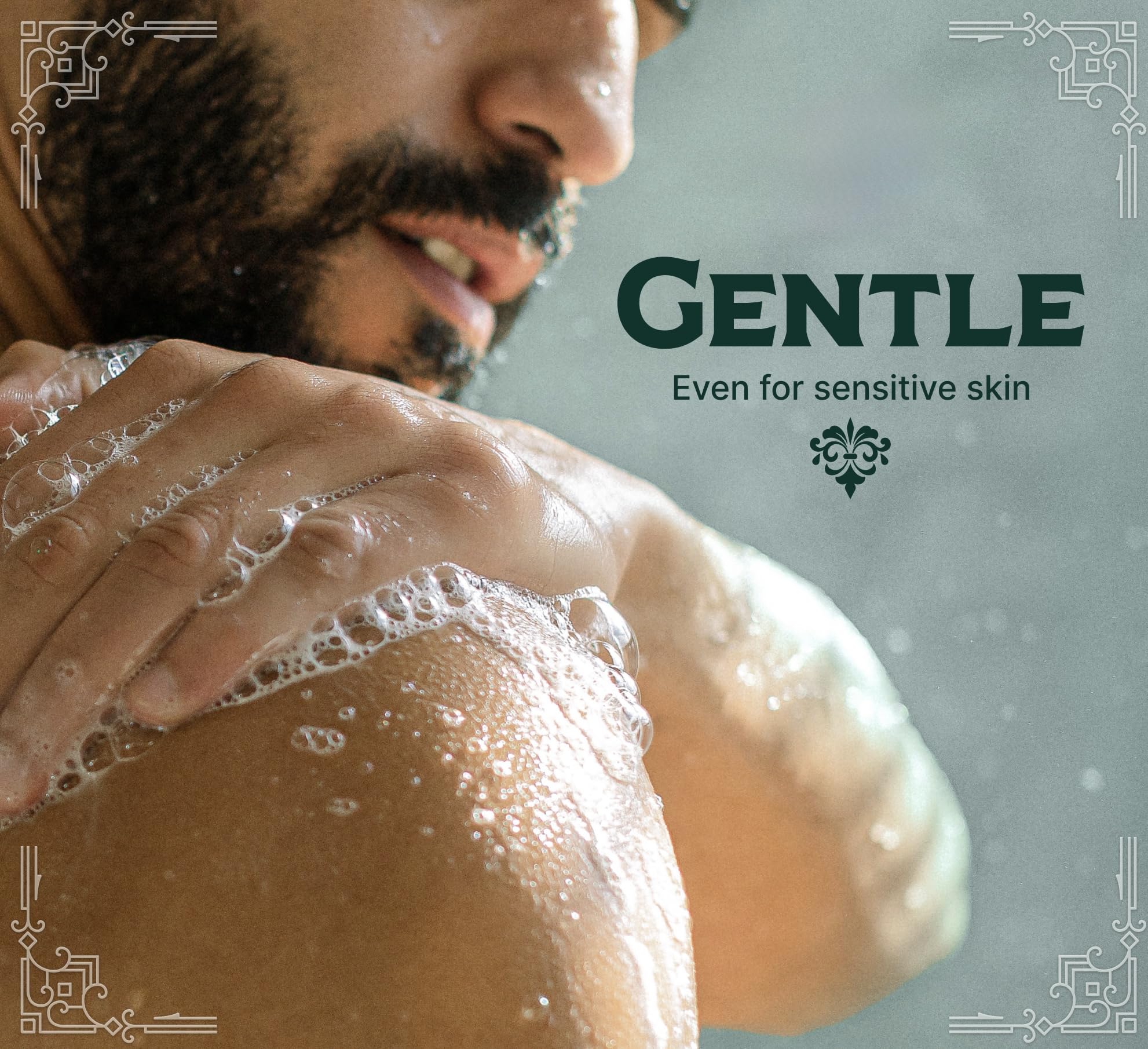 Carolina Castile Soap Gin & Juniper – Organic Olive Oil Castile Body Wash, Concentrated (1 Gal)