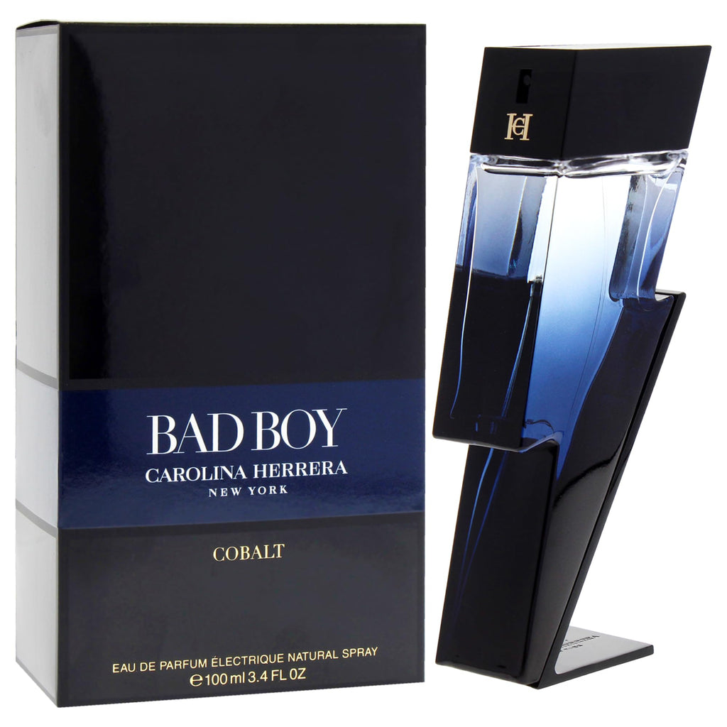 Carolina Herrera Bad Boy Cobalt Eau de Parfum for Men – 3.4 oz