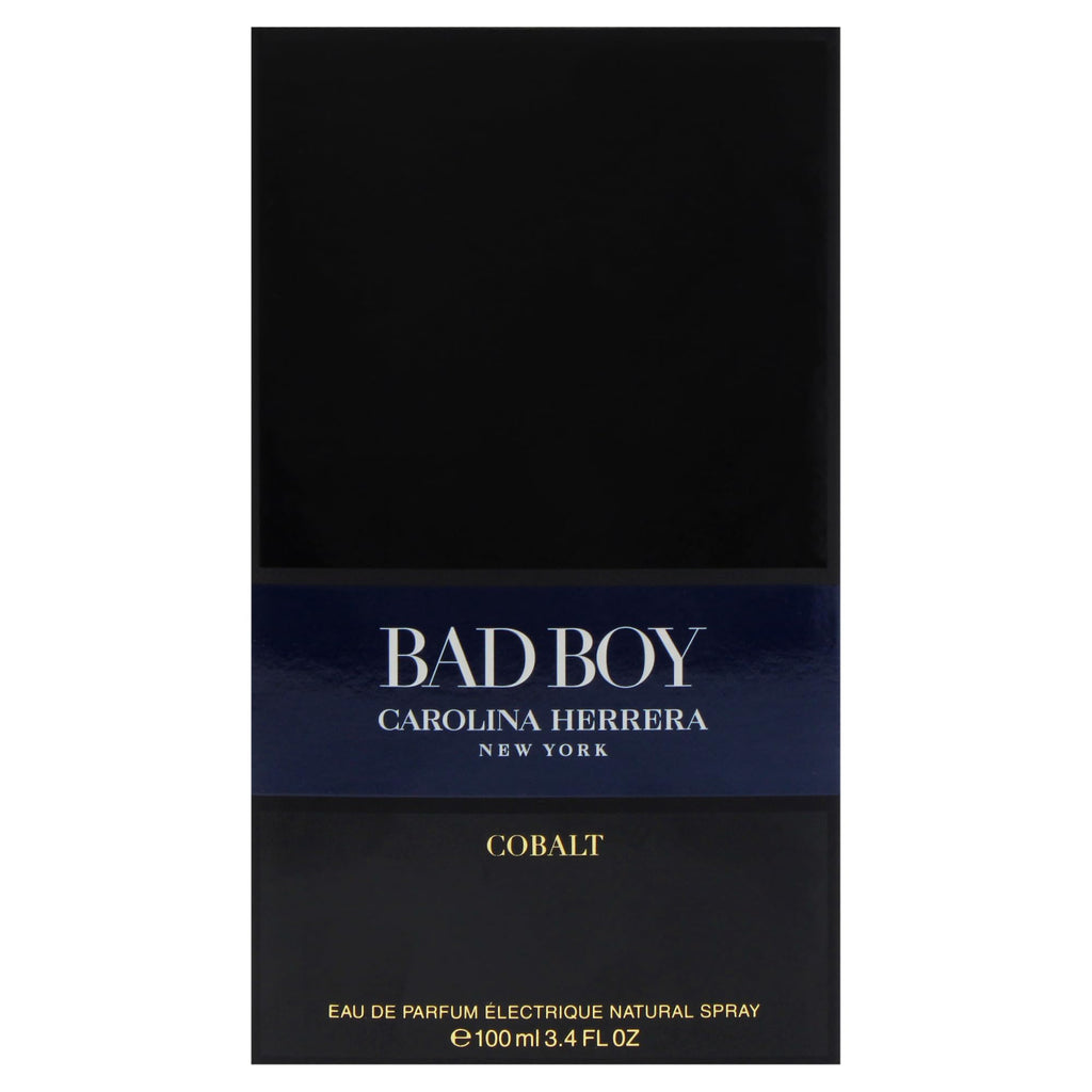 Carolina Herrera Bad Boy Cobalt Eau de Parfum for Men – 3.4 oz