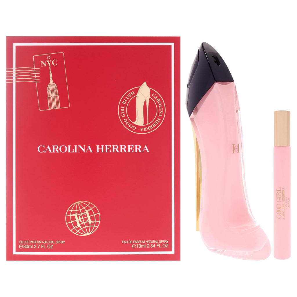 Good Girl Blush by Carolina Herrera – 2 Pc Gift Set (2.7oz + 0.33oz EDP)