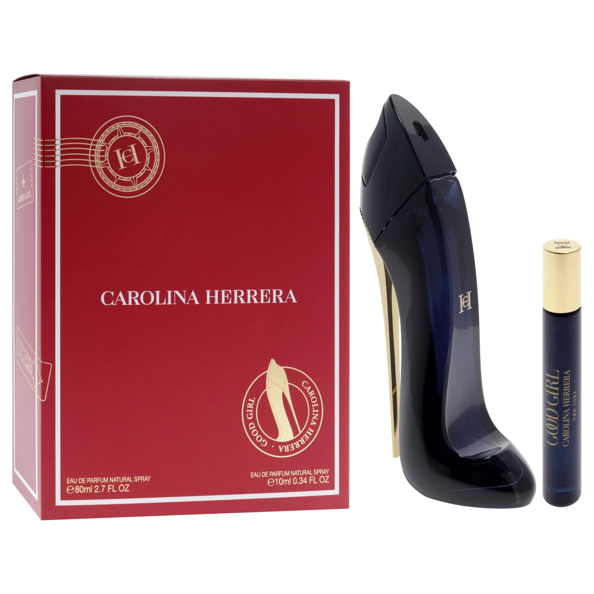 Carolina Herrera Good Girl Gift Set for Women – EDP 2.7 oz + 0.34 oz
