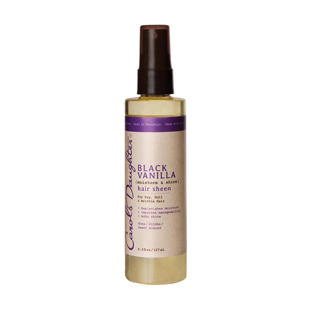 Carol's Daughter Black Vanilla Hair Sheen – Moisture & Shine, 4.3 oz