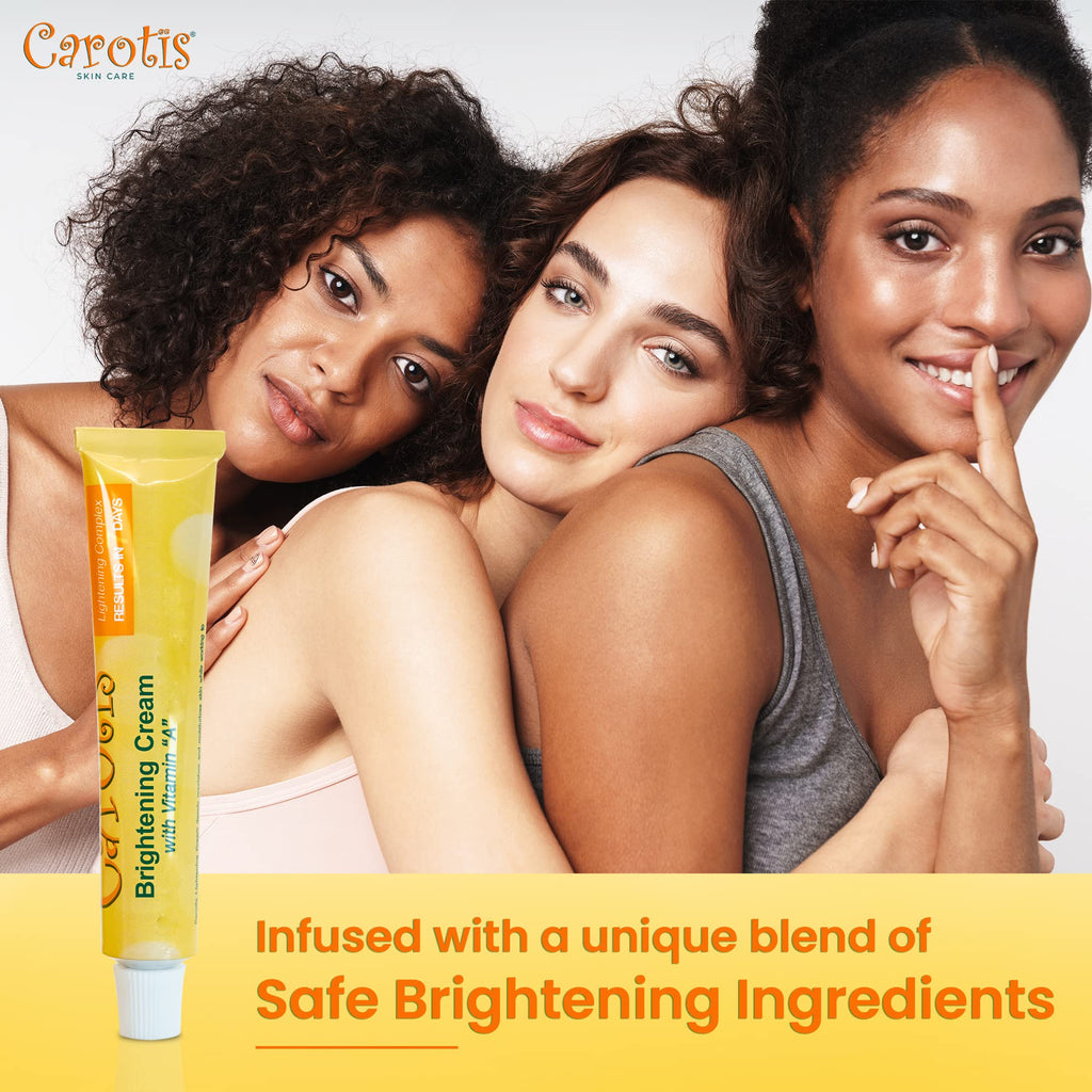 CAROTÏS Skin Brightening Cream – 1 oz / 30 ml (Pack of 2)