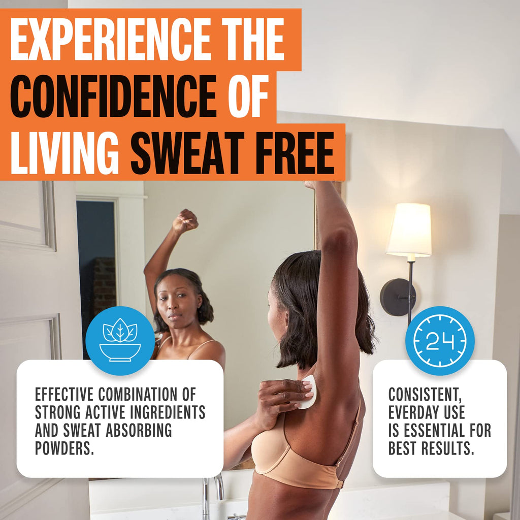 Carpe Clinical Grade Underarm Regimen – 3-Step Sweat Protection System (Mandarin Scent)