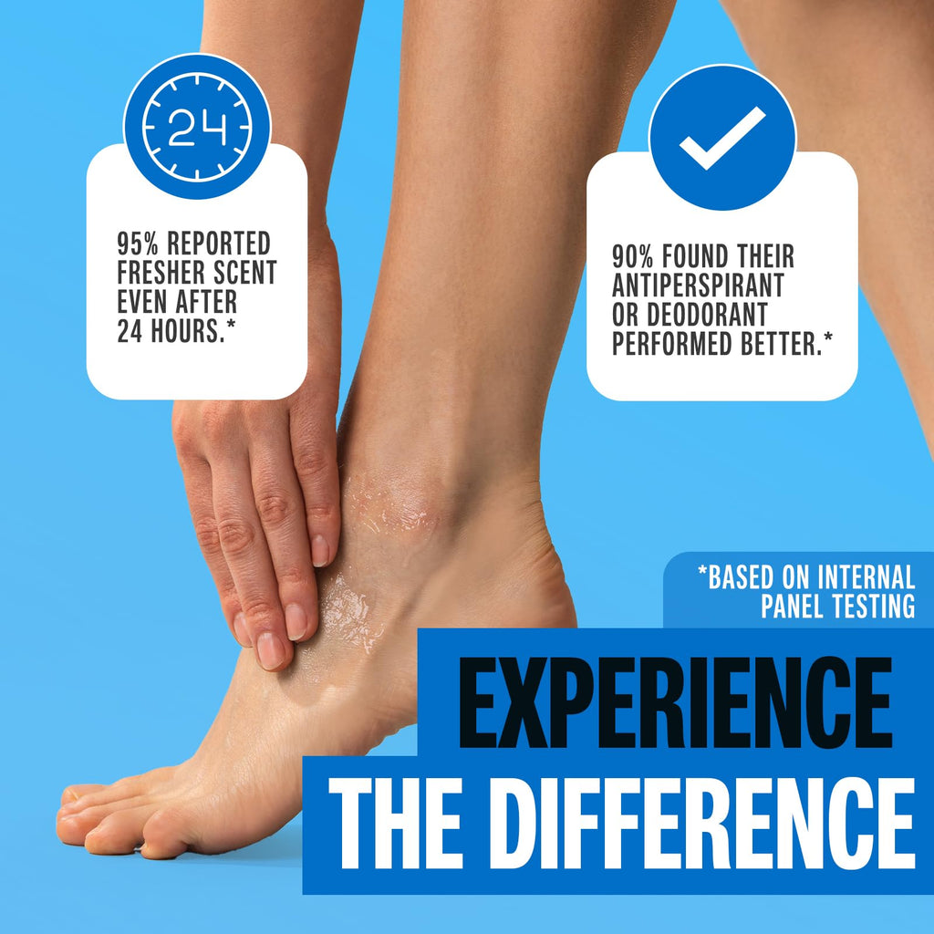 Carpe Exfoliating Foot Scrub – Odor Protection & Minty Fresh Feet