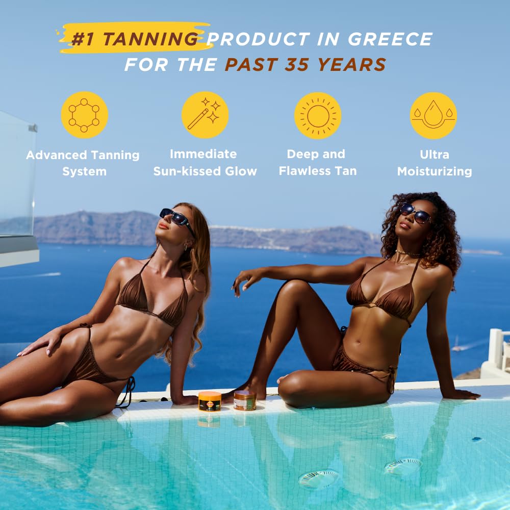 Carroten Turbo Tan Intensifier + Intensive Tanning Gel | Browning Tan Accelerator