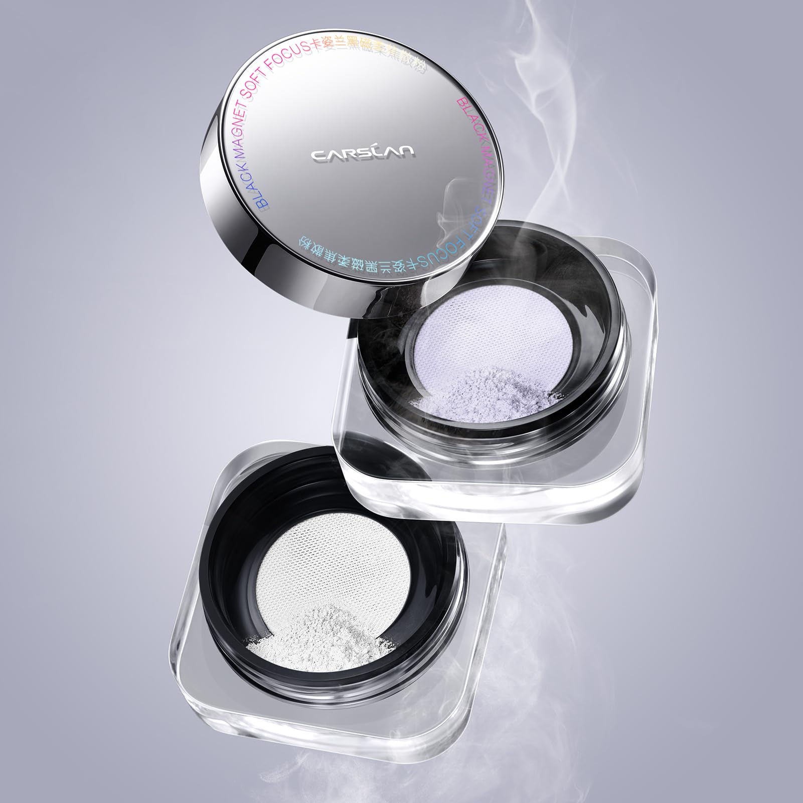 CARSLAN 1.0 Soft Focus Loose Setting Powder - Matte Finish, 24H Oil Control, 03 Translucent