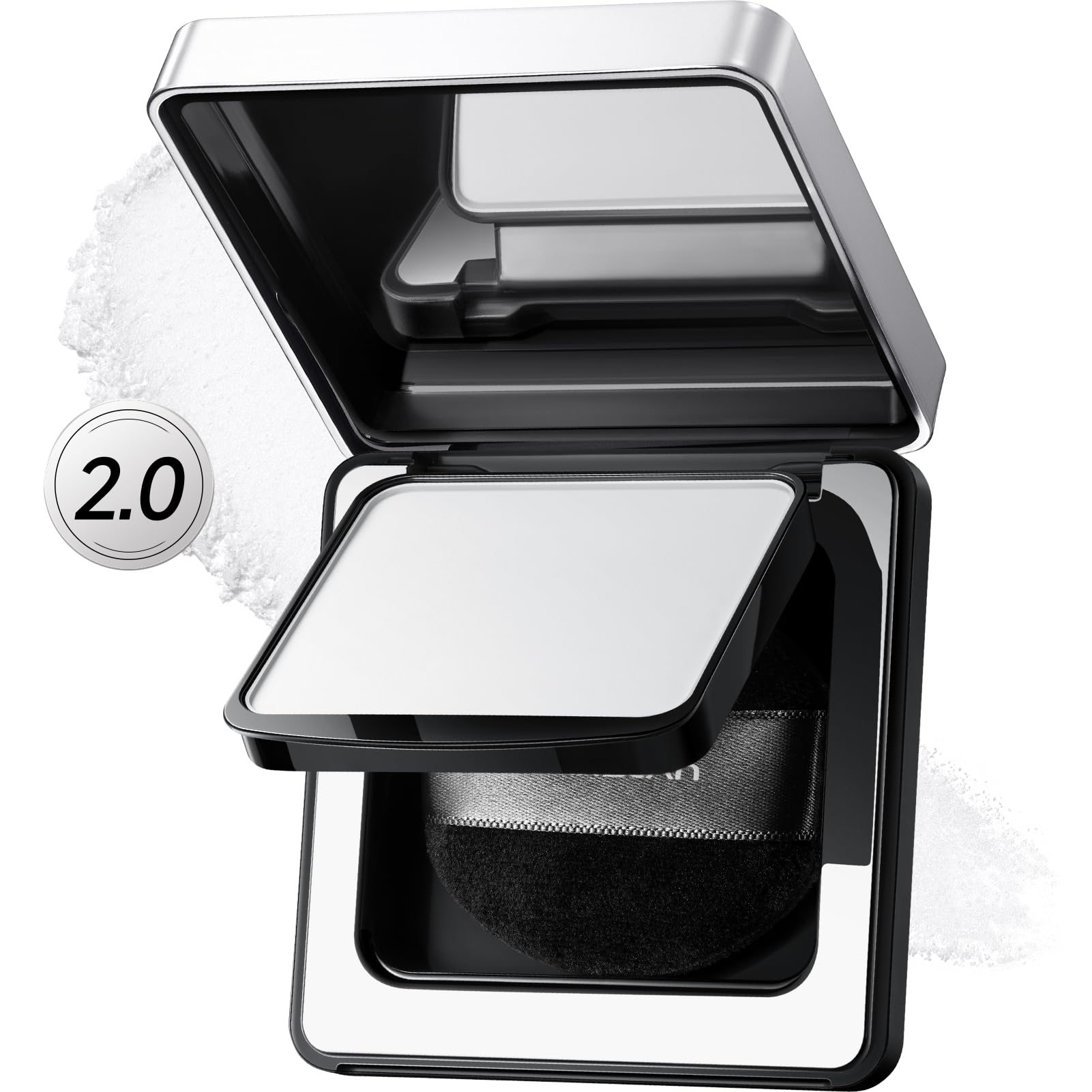 CARSLAN 2.0 Black Magnet Powder - Translucent Setting Powder for Oily Skin, 24H Oil Control, Waterproof & Talc-Free