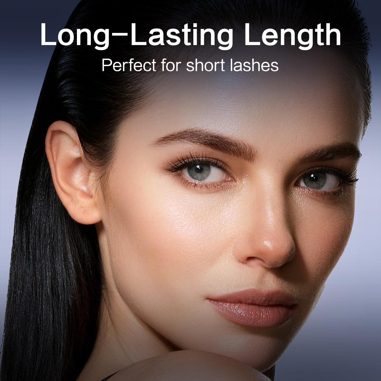 CARSLAN Double Extension Curling Mascara – Dual Brush for Lengthening & Curling, Smudge-Proof All-Day Wear