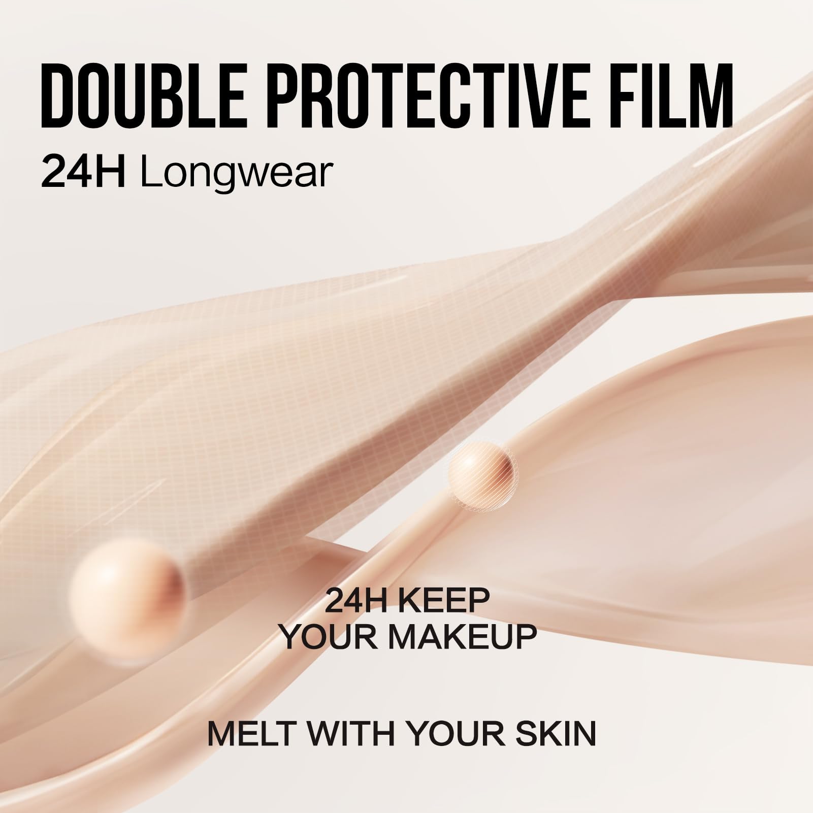 CARSLAN Moisture Air Cushion Cream Foundation – W01 Natural Warm, Hydrating, Dewy Full Coverage with Hyaluronic Acid