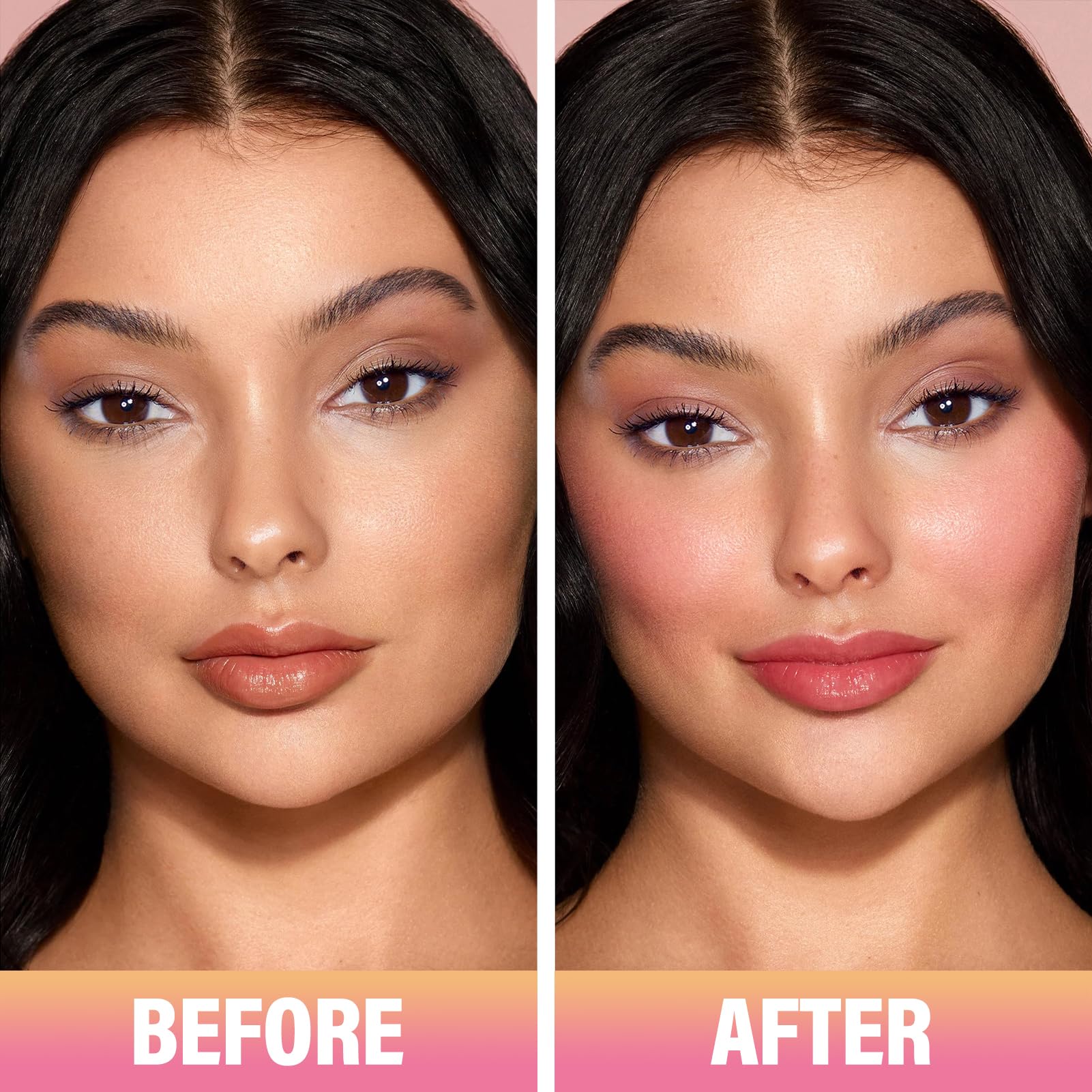 CARSLAN Sun Kissed Blush & Bronzer Stick Morning – Multi-Use Matte Cream for Cheeks, Lips & Eyes