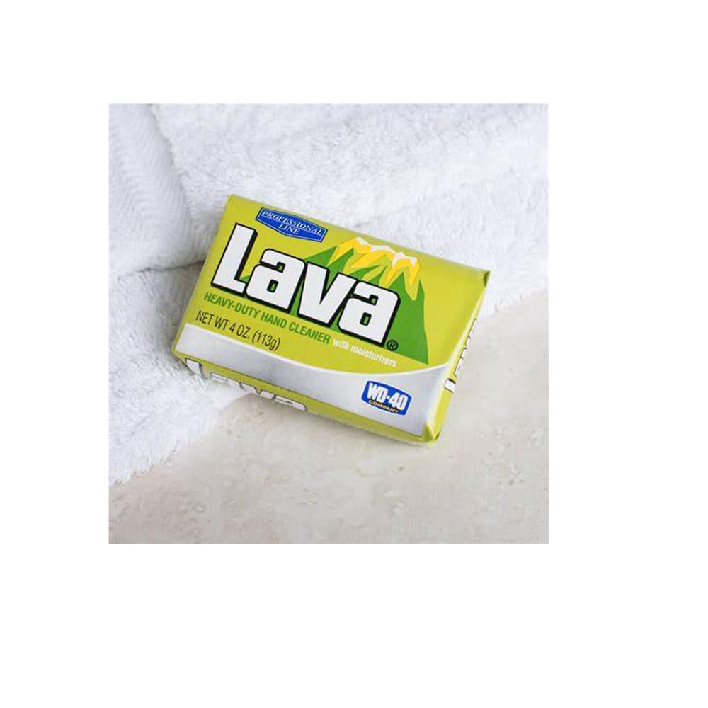CASI HOME Lava 2-Pack Bar 10383 – Pumice-Powered Hand Soap with Moisturizers (4 oz Each)