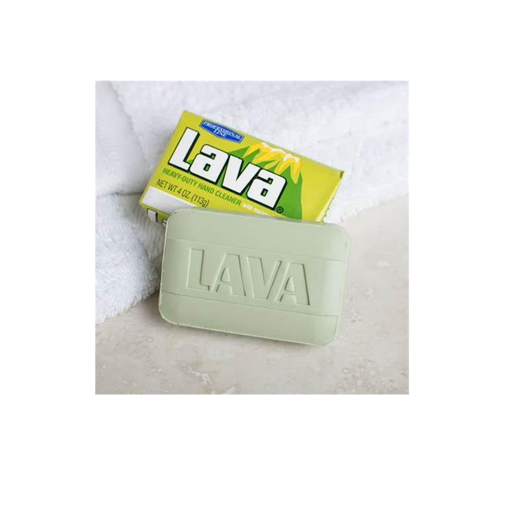 CASI HOME Lava 2-Pack Bar 10383 – Pumice-Powered Hand Soap with Moisturizers (4 oz Each)
