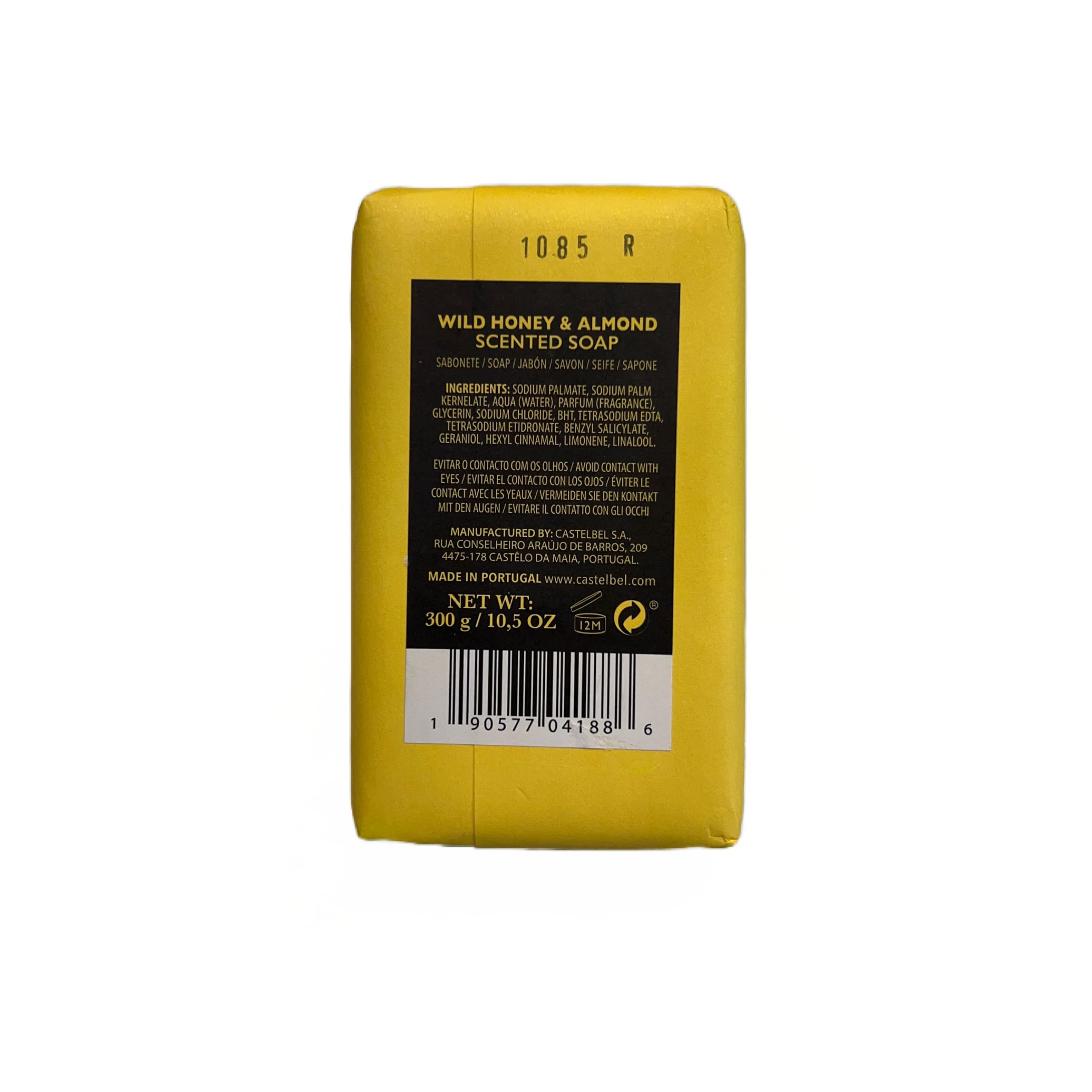 Castelbel Porto Wild Honey & Almond Soap – 10.5 oz Bar