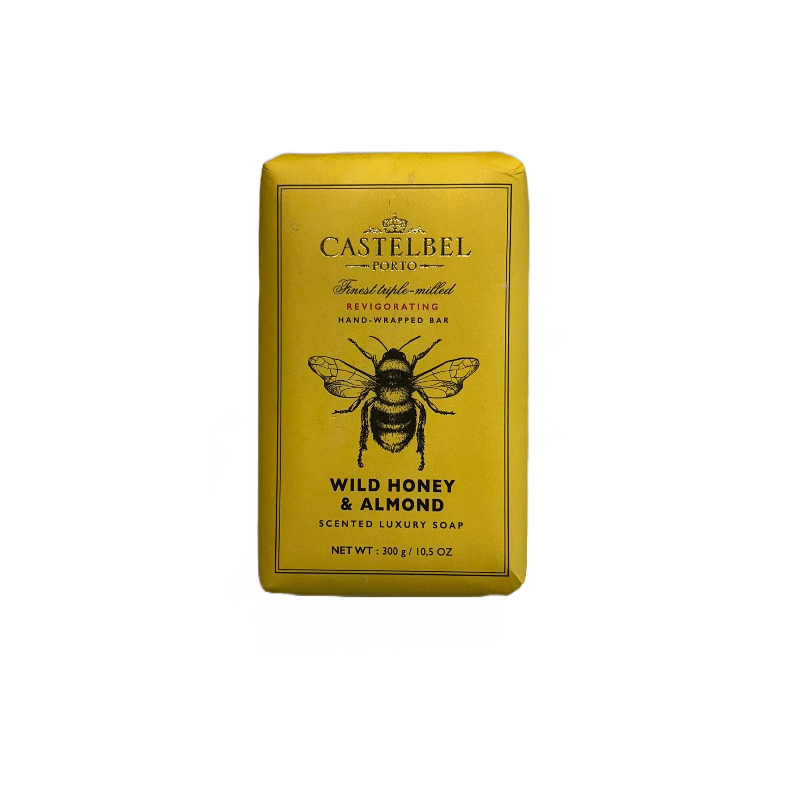 Castelbel Porto Wild Honey & Almond Soap – 10.5 oz Bar