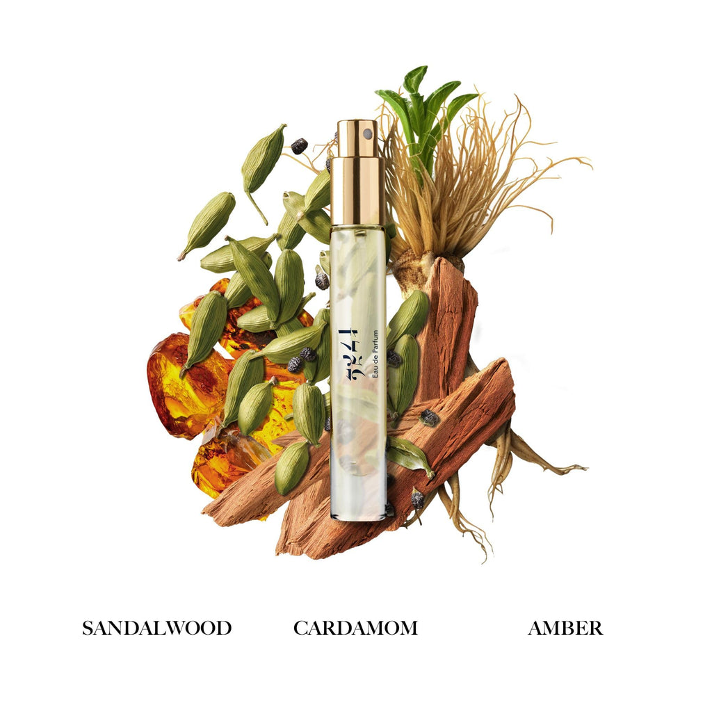 Caswell-Massey 2571 Eau de Parfum — Warm Sandalwood & Bergamot, 0.25 oz, Unisex, Made in USA