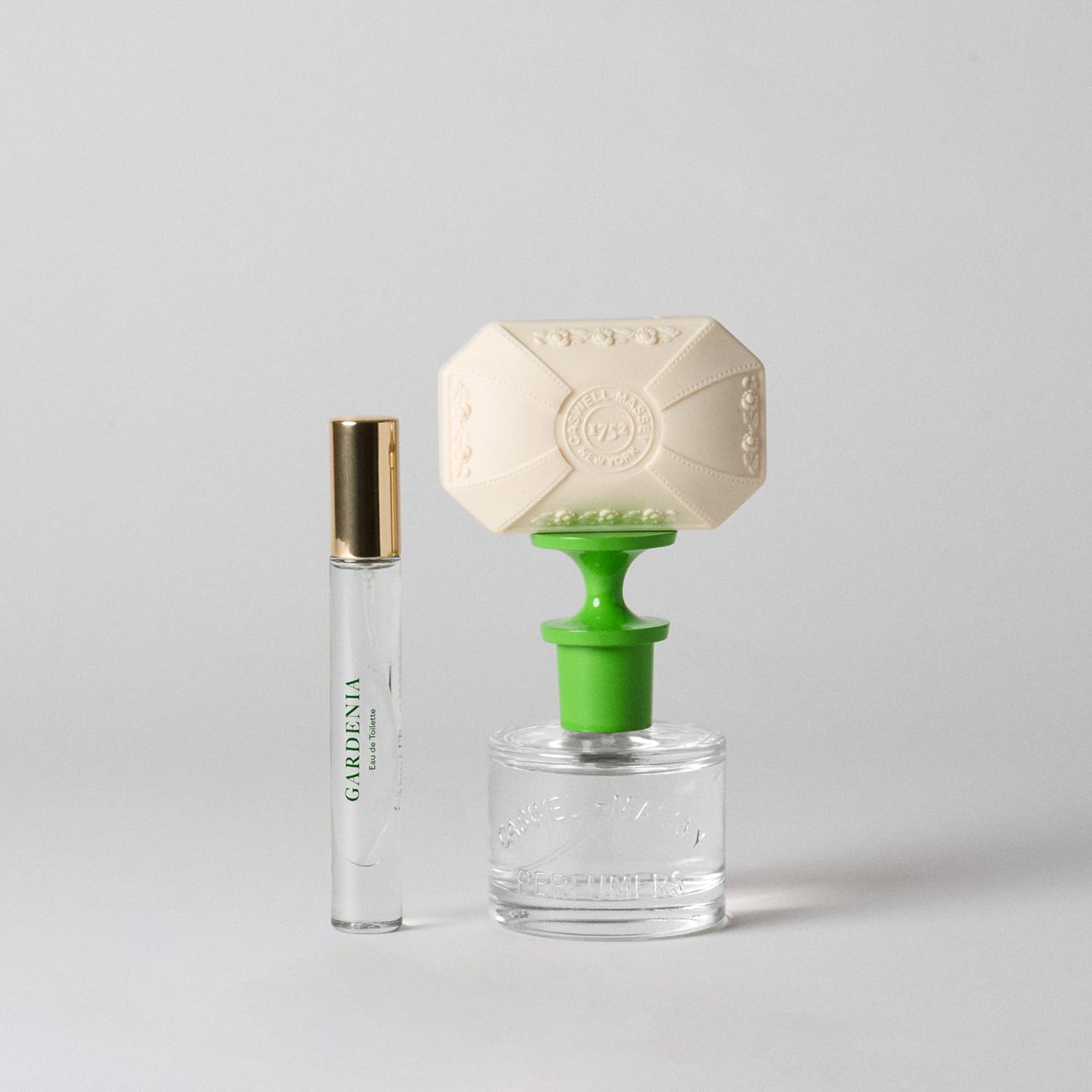 Caswell-Massey Gardenia Eau de Toilette Spray – 0.25 oz Mini | Feminine Floral with Citrus Zest, Gardenia & Peony | Made in USA
